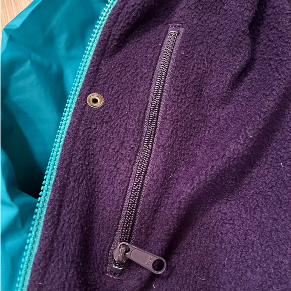 Vintage Columbia Ski Jacket Coat insulated warm winter 90s 80s turquoise purple - Picture 5 of 15
